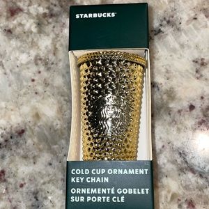 Starbucks 2022 Gold diamond studded ornament